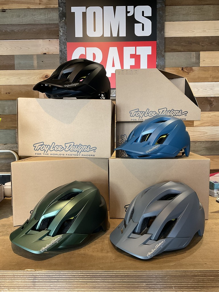 Troy Lee Designs 2023モデルヘルメット入荷しました～＾＾ | TOM'SCRAFT